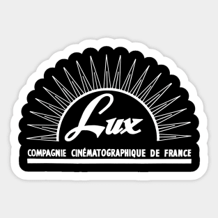 Lux Movie Company of France 1950's Sticker